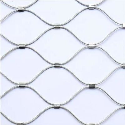 304/316 سلك الحبل من الفولاذ المقاوم للصدأ 30x30mm لحماية الطيور