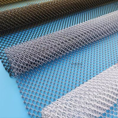 سلاسل الرابطة الحديدية الشبكة غرفة فاصل الستار 6x6mm مسحوق