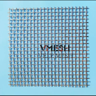 شبكة سلكية منسوجة من الفولاذ المقاوم للصدأ المعماري لجدار الديكور الداخلي