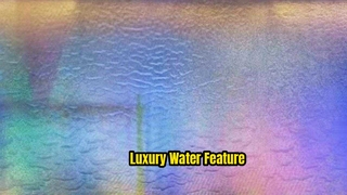 نافورة مياه ستانلس ستيل بشبكة معدنية