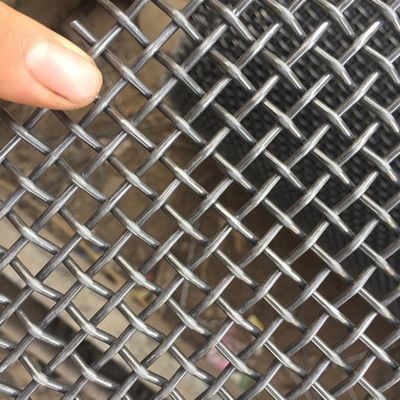 شبكة سلكية مجعدة تهتز لكسارة الحجر لغربلة المحاجر
