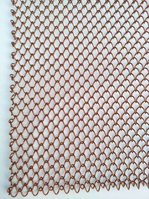 أقمشة ألومنيوم زخرفية ملونة مخصصة لستارة تكسية الجدران