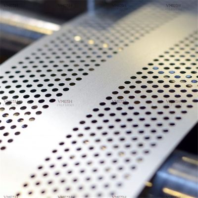 Ss 304 ورقة مثقبة مزخرفة بثقوب مستديرة