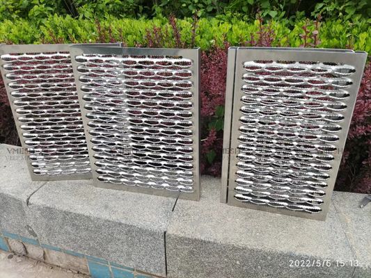 الألومنيوم 3003 الماس الحفرة الأرضية شبكة 2.5mm-6mm سمك