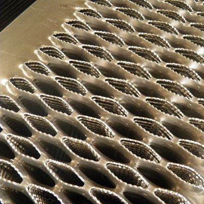 درجات سلم من الألومنيوم المضاد للانزلاق بسمك 3 مم لمنصات العمل