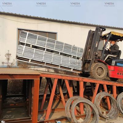 مواد بناء مضادة للتآكل شبكة صفيحة فولاذية مجلفنة ذات أضلاع عالية