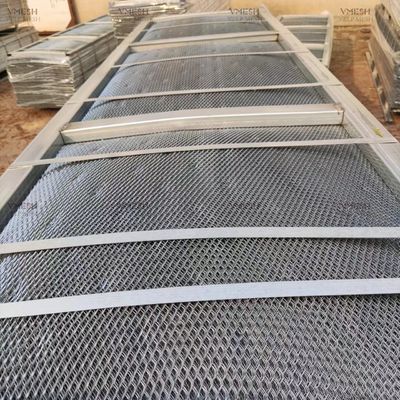 شبكة جبس معدنية موسعة مجلفنة G60 مقاس 27 × 96 بوصة