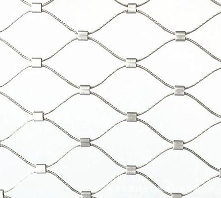 1 مم شبكة حبل من الفولاذ المقاوم للصدأ المؤكسد باللون الأسود لأقفاص الطيور