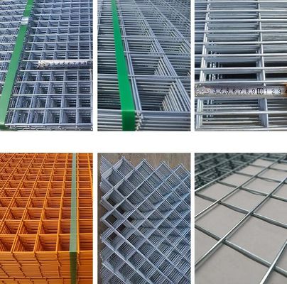 لوحة شبكية سلكية ملحومة مجلفنة 2x2 لأقفاص الحيوانات