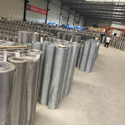 304 الفولاذ المقاوم للصدأ 16 شبكة شاشة النافذة 0.45mm سلك