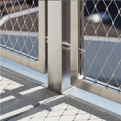 شبكة الحبل من الفولاذ المقاوم للصدأ SS304/316 للحديقة وحجاب الحديقة