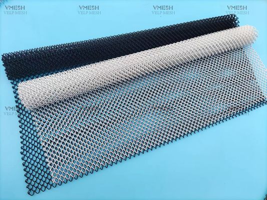 حاجز الحرارة سلسلة معدنية ربط شبكة الستار المستخدمة لشاشة الموقد