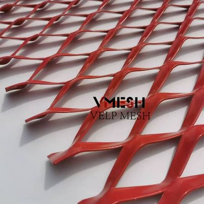 الشاشة الديكورية السادسة الأطراف لوحة معدنية من الألومنيوم الشبكة السلكية