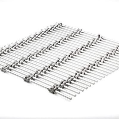 الشبكة السلكية المنسوجة من الفولاذ المقاوم للصدأ لتغطية الواجهة 0.2-8mm
