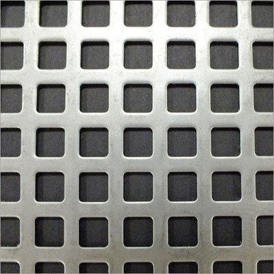 PVDF الزخرفية الألومنيوم مربع حفرة معطلة الشبكة للستائر الحائط