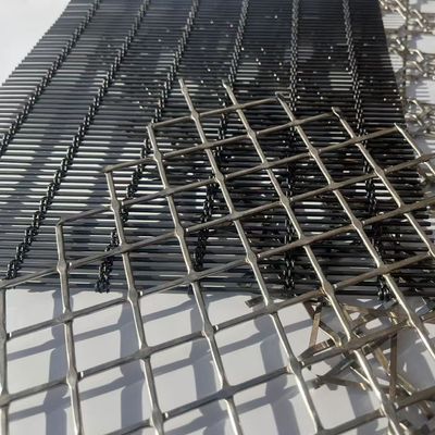 الصلب المقاوم للصدأ 304 الشبكة المعدنية المعمارية للمباني الزخرفية