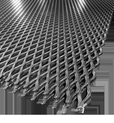 4 * 8ft الصلب الماس توسيع الشبكة المعدنية لمواد البناء