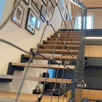 سد أمني خفيف الوزن مضاد للصدأ سلك حبل من الفولاذ المقاوم للصدأ مع شكل حفرة الماس