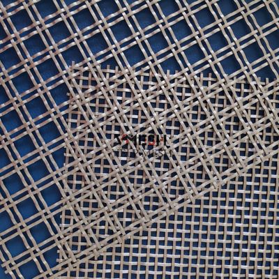 SS 304 معمارية من الفولاذ المقاوم للصدأ المقاوم للصدأ لوحة الشبكات المعدنية