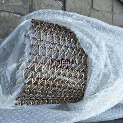 مسحوق الطلاء الألمنيوم الفولاذ المقاوم للصدأ شبكات سلك المنسوجة