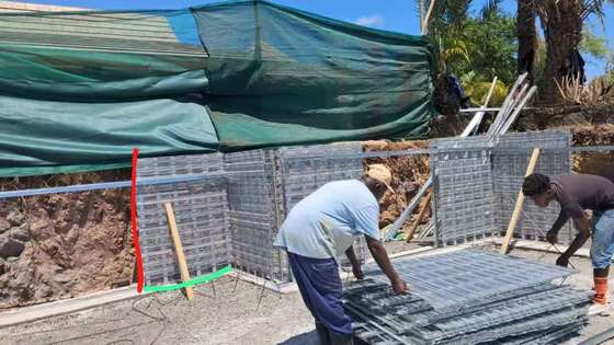 شبكة نظام صب الخرسانة والأسمنت Hy Rib