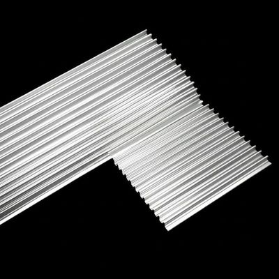 قالب شبكي عالي الأضلاع مجلفن للبناء 0.45 متر × 2 متر