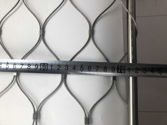 شبكة حبل من الفولاذ المقاوم للسرقة مرنة مع ضمان لمدة 10 سنوات ومادة 304/316 لحماية الحقيبة الآمنة