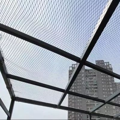 الفولاذ المقاوم للصدأ 304 شبكة سلكية عالية القوة 50 * 50 شبكة افتتاح شبكة الكابل الهيكلية