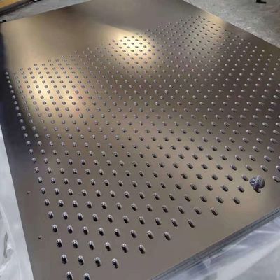 الصفحة المعدنية المختلطة من الألومنيوم SS304 4x8 حفرة مستديرة الزخرفية