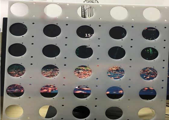 الصف الغذائي PP HDPE أوراق الشبكة البلاستيكية المنفثة 0.5-3.5mm