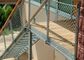 سلامة الشرفة مرنة الفولاذ المقاوم للصدأ حبل شبكة 30m / لفة الذاتي قفل