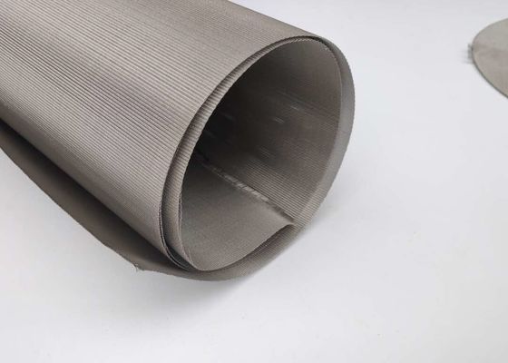 حزام مرشح شبكي منسوج هولندي من الفولاذ المقاوم للصدأ 304 بطول 1x30 متر