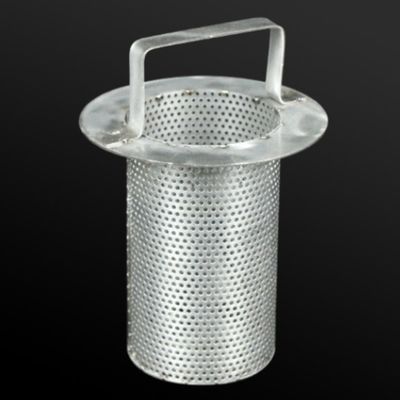 أنبوب فلتر مثقوب من الفولاذ المقاوم للصدأ مع مقبض 30mm-600mm