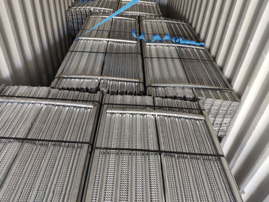 سدادة معدنية عالية الأضلاع المصنوعة من الحديد الرطبية للصقاق 0.45m x 2m