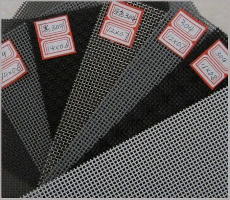 16 شبكة 0.45mm 304 ستيل المقاوم للصدأ شاشة نافذة