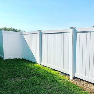 ألواح السياج من البيوفيكس سياج الخصوصية الفينيل 6x8ft للمباني الحديقة