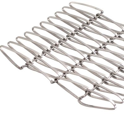 مسحوق الطلاء الألمنيوم الفولاذ المقاوم للصدأ شبكات سلك المنسوجة