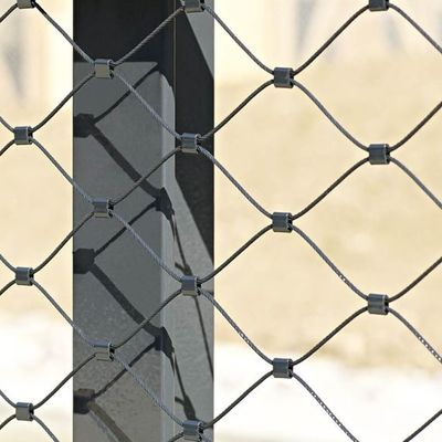 2mm قوة عالية المنسوجة مرنة الشبكة سلك الفولاذ المقاوم للصدأ