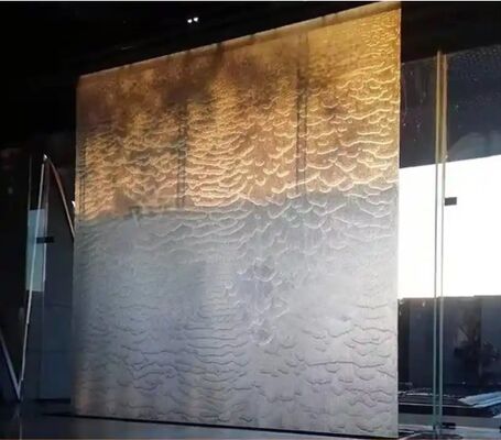 الفولاذ المقاوم للصدأ 304 سقوط المياه سلسلة ربط الستار لديكور الفندق