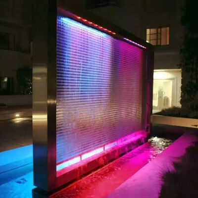 مقاومة للتآكل الفولاذ المقاوم للصدأ 304 شلال المياه سلسلة ربط شبكة الستار