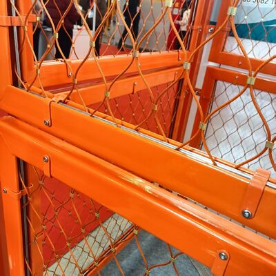 شبكة حبل من الفولاذ المقاوم للصدأ للطابق الرياضي