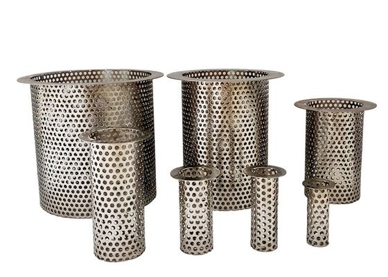 الصلب المقاوم للصدأ 316 أنبوب فلتر شبكة معدنية مثقوبة 20mm-2000mm